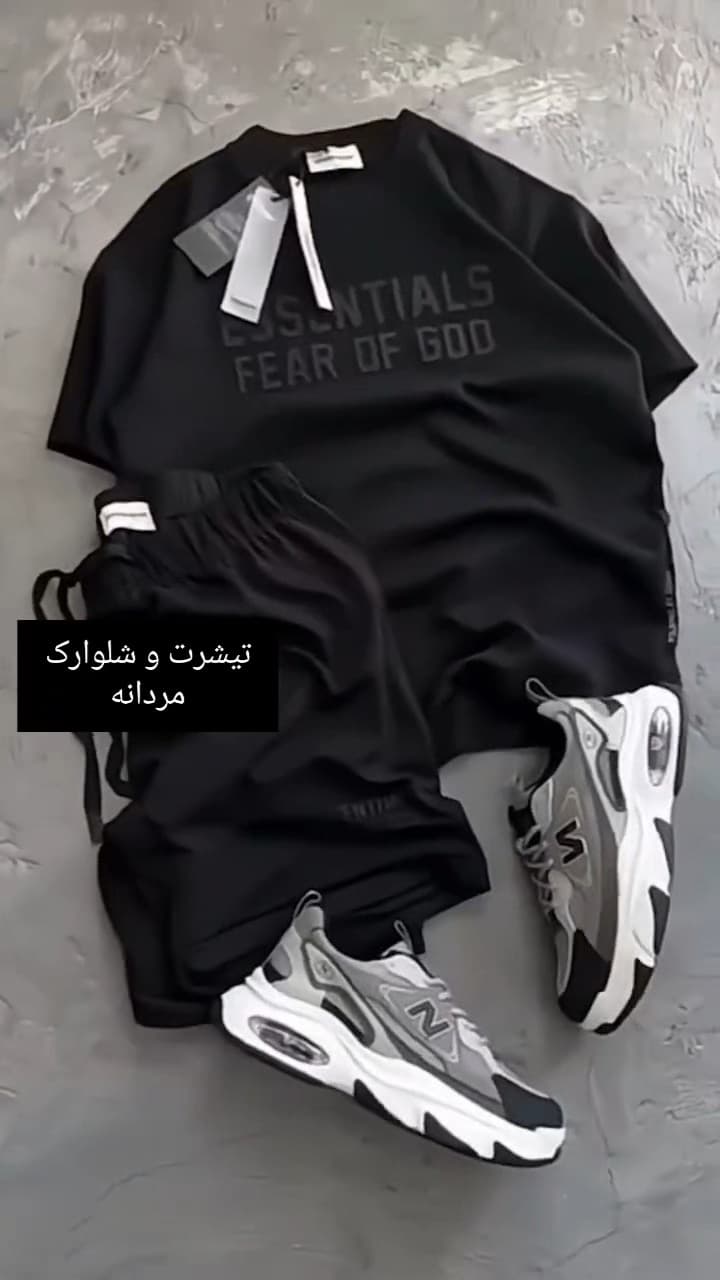تیشرت شلوارک مردانه مدل آریو — تصویر ۳