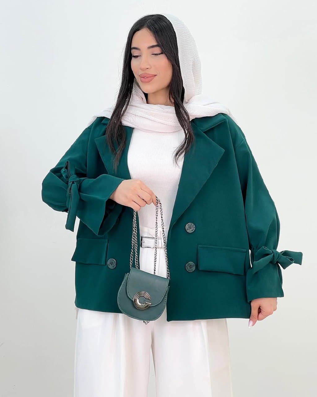 کت عروسکی زنانه مدل شاپرک — تصویر ۸