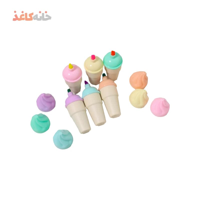 هایلایت کیفی فانتزی بستنی (ماژیک علامتزن) — تصویر ۳