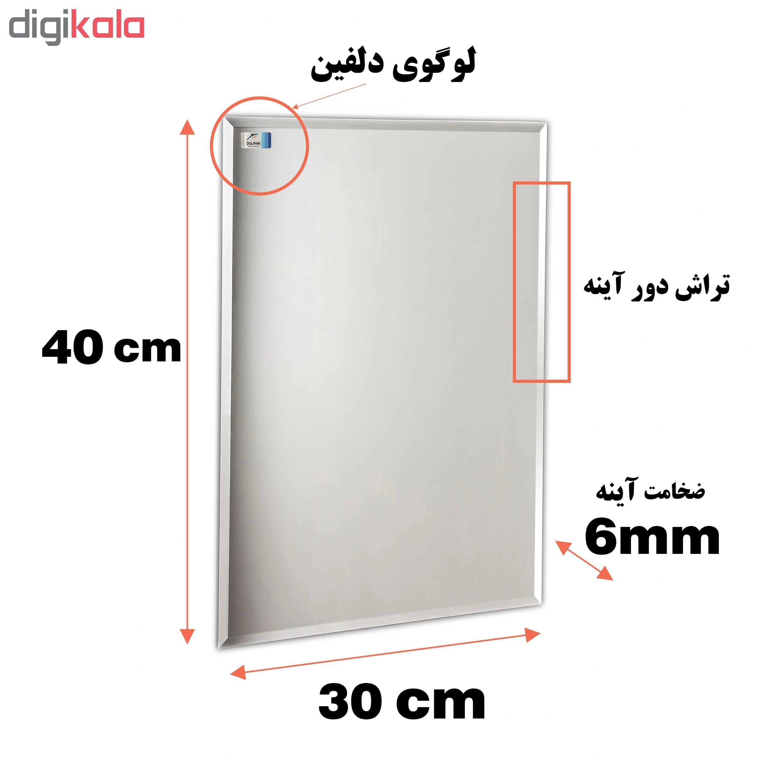 آینه دلفین مدل T-4030 — تصویر ۲