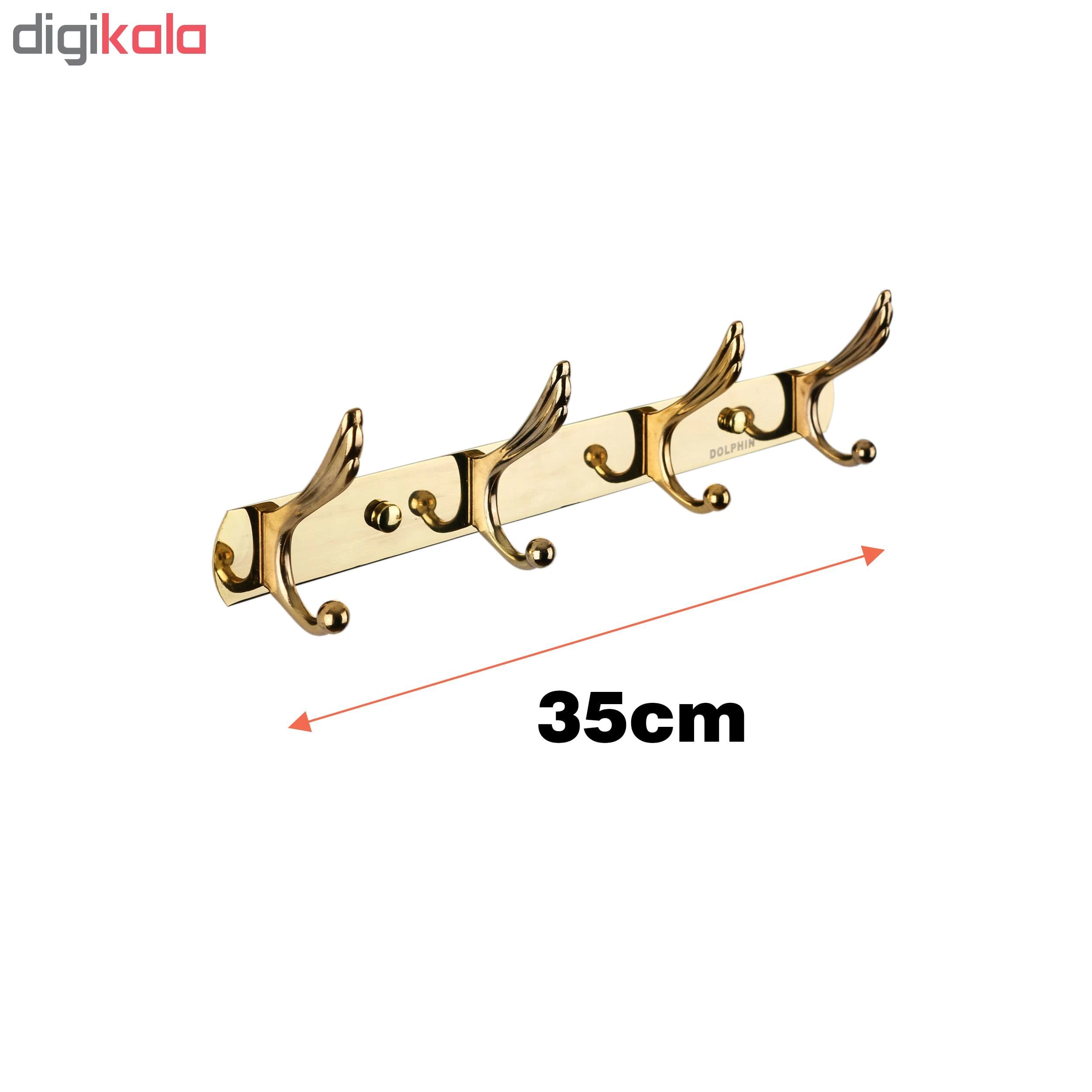 آویز حوله دلفین کد 302-4 — تصویر ۳