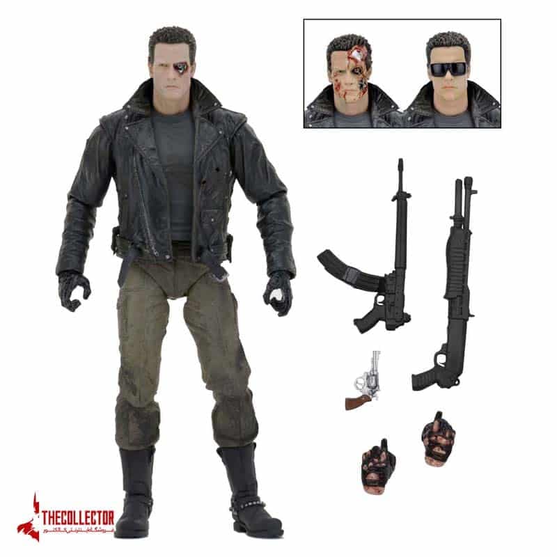 اکشن فیگور ترمیناتور T-800 از ترمیناتور 1 برند نکا — تصویر ۴