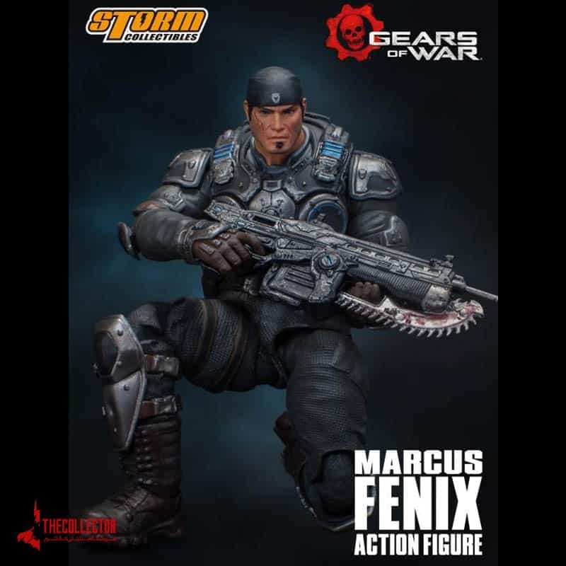 اکشن فیگور مارکوس فنیکس از بازی Gears of War برند Storm — تصویر ۵