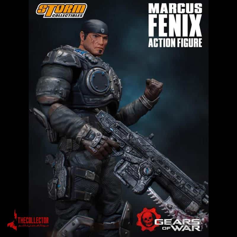 اکشن فیگور مارکوس فنیکس از بازی Gears of War برند Storm — تصویر ۶