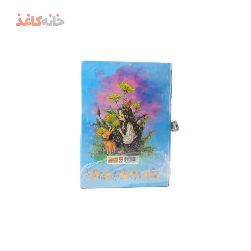 دفتر خاطرات قفل دار (قاب دار) سویل طرح دختر جنگل — تصویر ۲