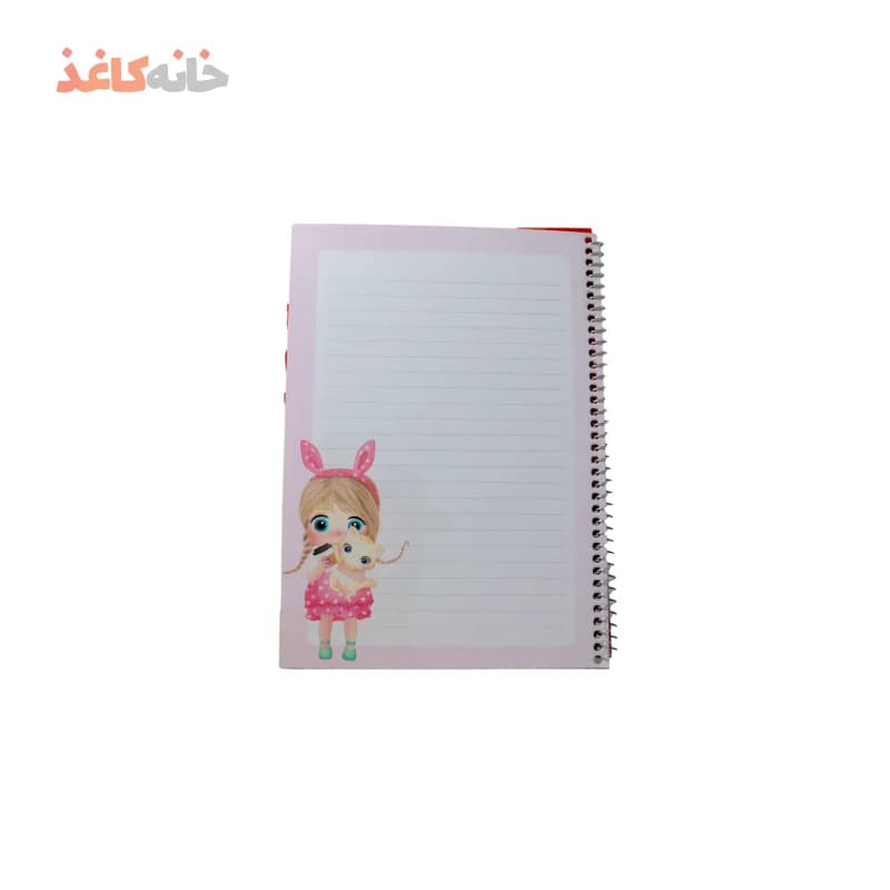 دفتر40برگ حاشیه دار یک شین طرح گربه — تصویر ۳
