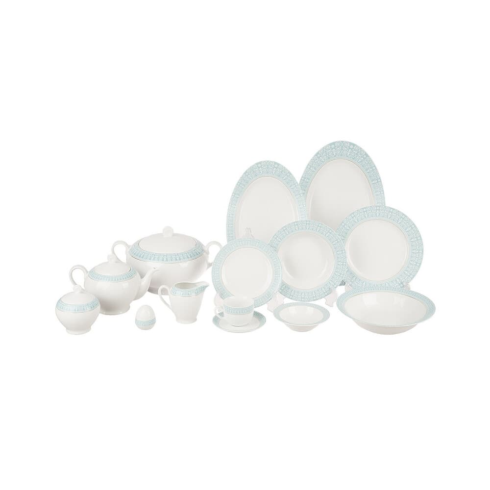 سرویس غذا خوری زرین ایتالیا اف 102 سپید صدف درجه 1