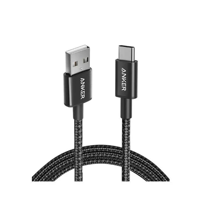 کابل شارژ USB-A to USB-C انکر مدل A8173 طول 180 سانتی متر
