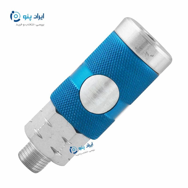 مادگی کوپلینگ پنوماتیک دکمه ای فشار بالا سایز 3/8 فرو Ferro
