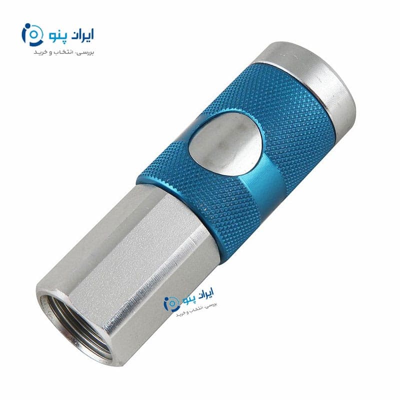 مادگی کوپلینگ پنوماتیک دکمه ای فشار بالا سایز 3/8 فرو Ferro — تصویر ۳