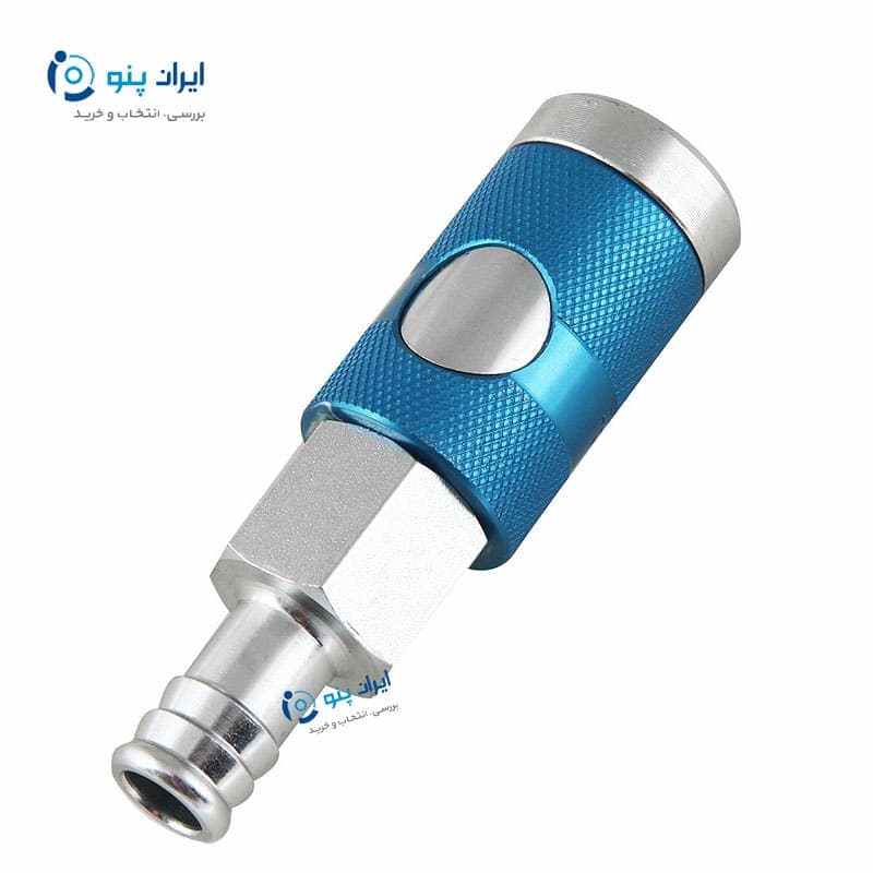 مادگی کوپلینگ پنوماتیک دکمه ای فشار بالا سایز 3/8 فرو Ferro — تصویر ۵