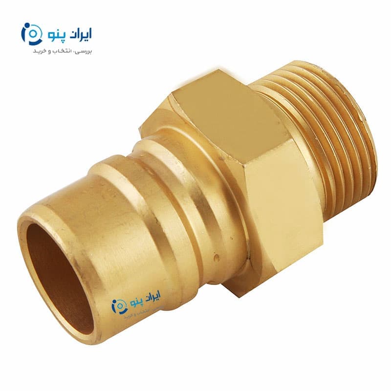 نری برنجی داخل دنده توخالی سایز 1 اینچ فرو Ferro
