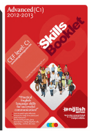 C1:2012-2013) Hot English Skills Booklet: Advanced Students) (کتابچه مهارت‌های زبان انگلیسی هات: نسخه پیشرفته دانش‌آموزان) نسخه انگلیسی PDF | هات انگلیش
