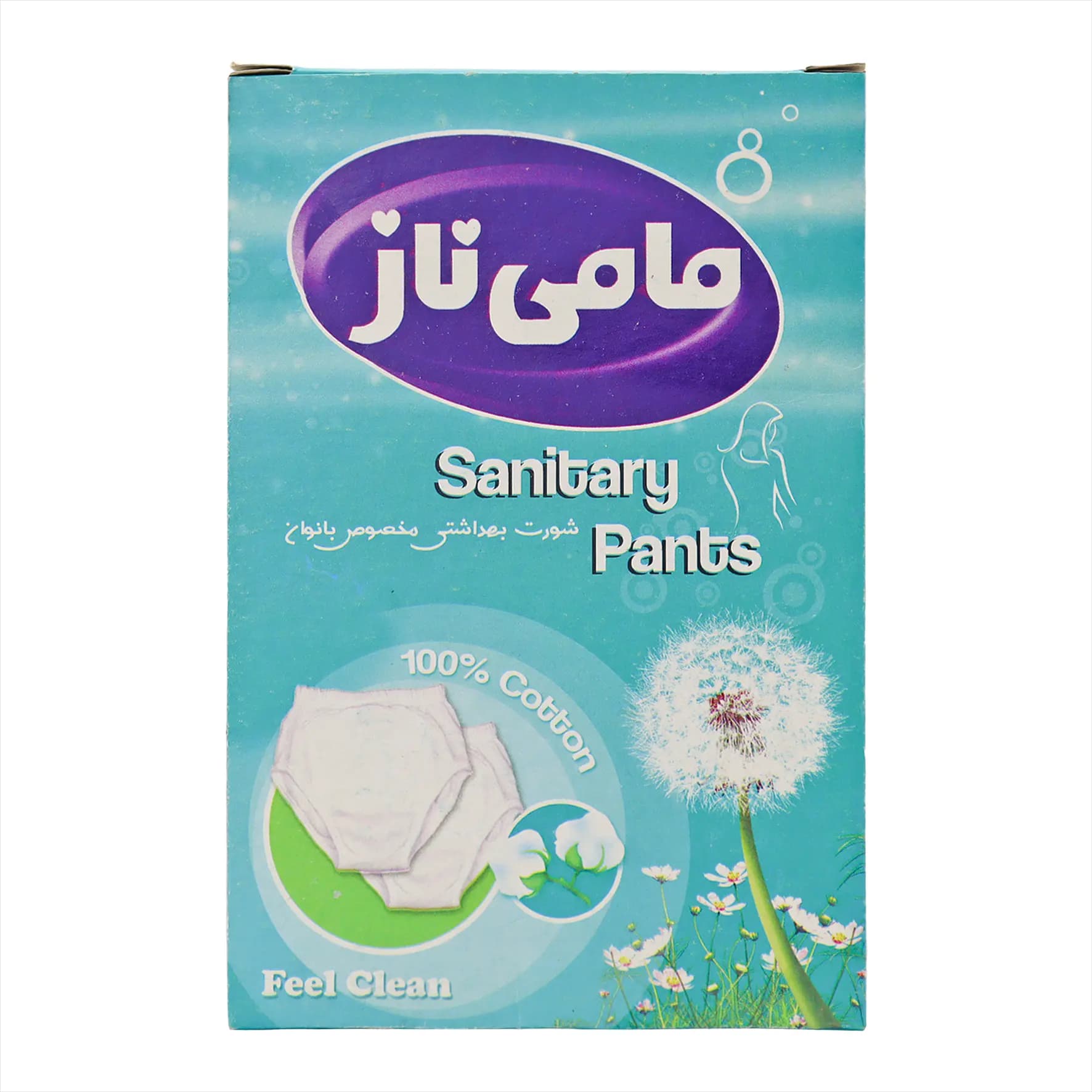 شورت بهداشتی بانوان یکبار مصرف مامی ناز 1 عددی