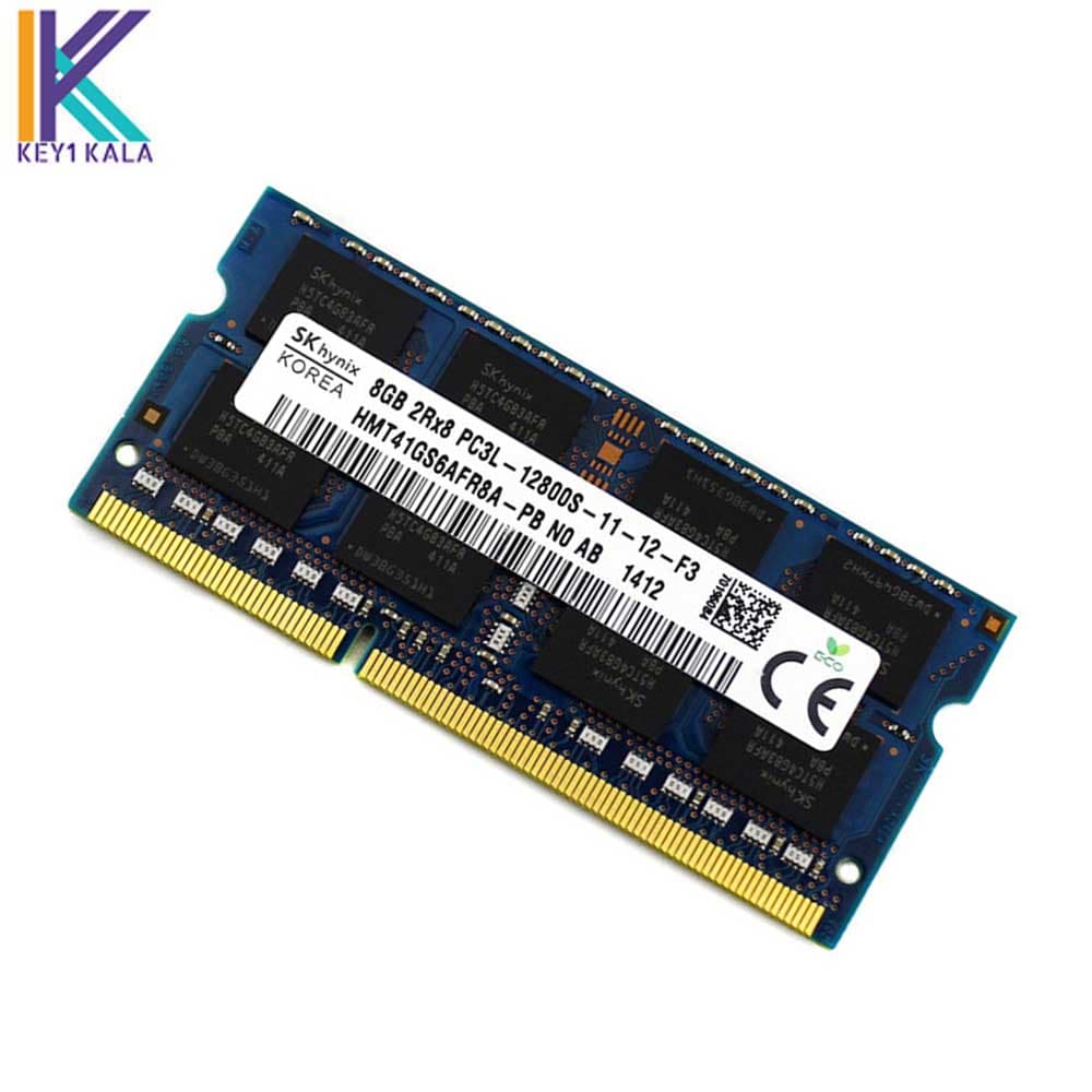 رم لپ تاپی hynix 8GB 2R×8 PC3L 12800S — تصویر ۲