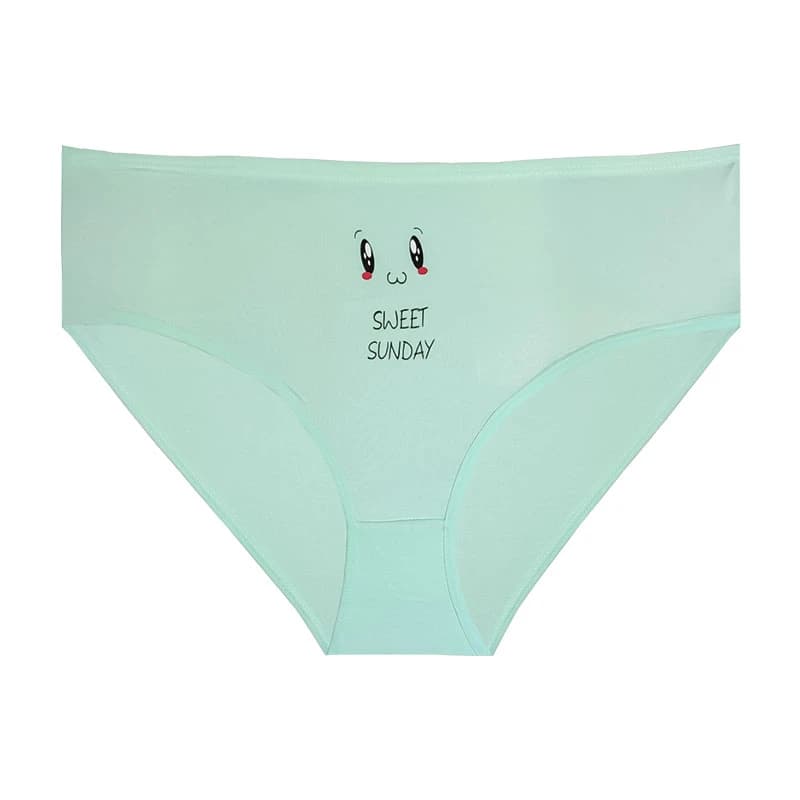 شورت زنانه دومینانت مدل نخی سایز بزرگ کد 1-57000 بسته 7 عددی — تصویر ۳