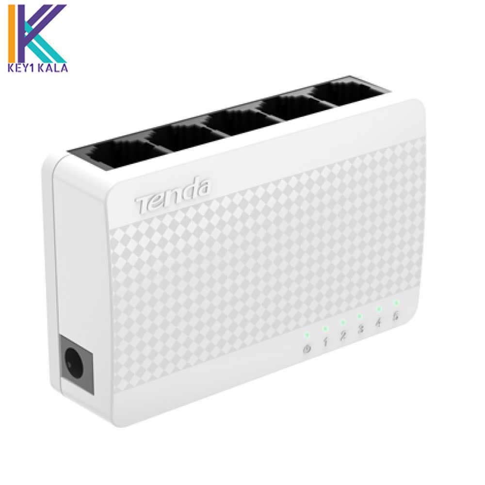 سویچ شبکه 5 پورت Tenda مدل S105 — تصویر ۲