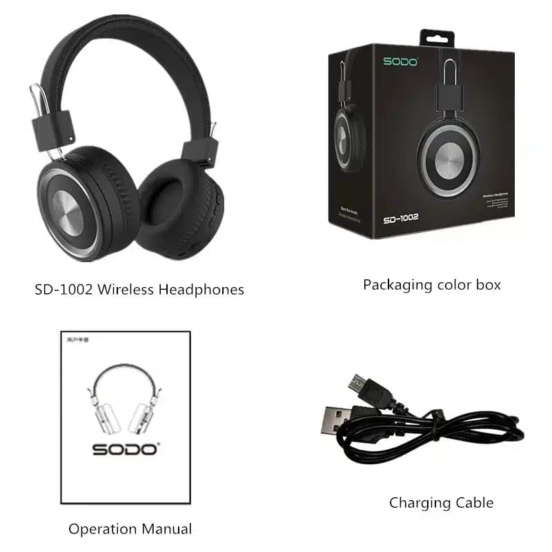 هدفون سودو sodo sd-1002 — تصویر ۲