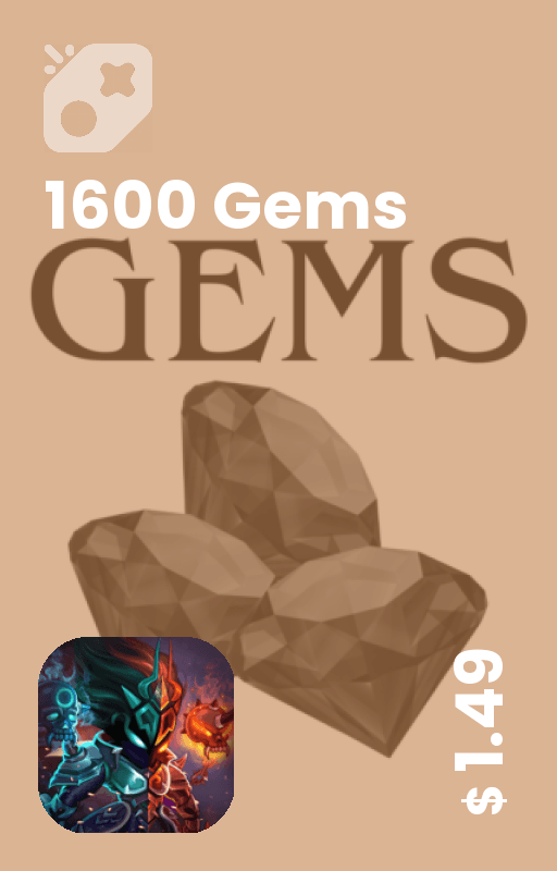 1600 Gems