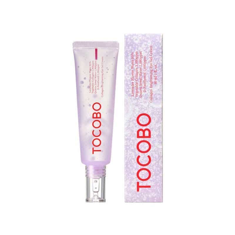 ژل کرم دور چشم روشن کننده و جوانساز کلاژن توکوبو TOCOBO(30 میل)