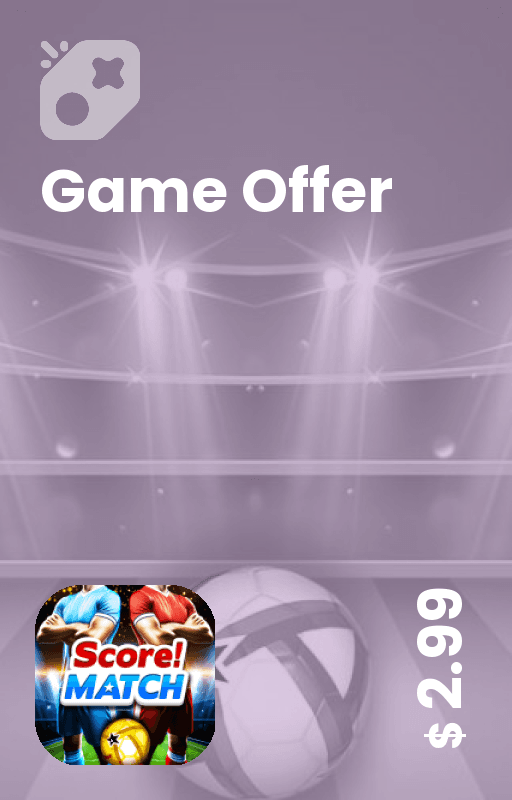 آفر 3 دلاری بازی Score Match