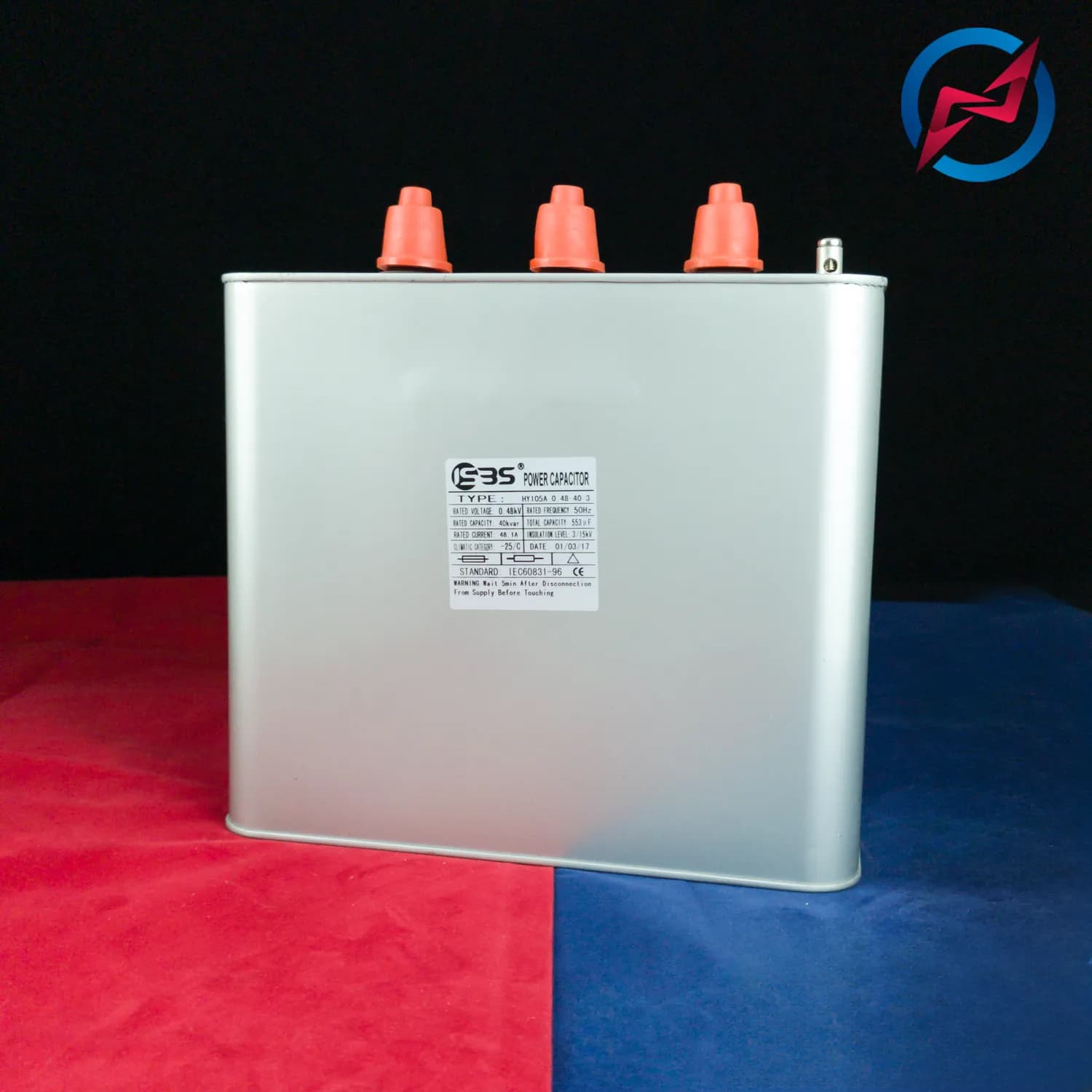 خازن خشک سیلندری ISBS 40KVR — تصویر ۵