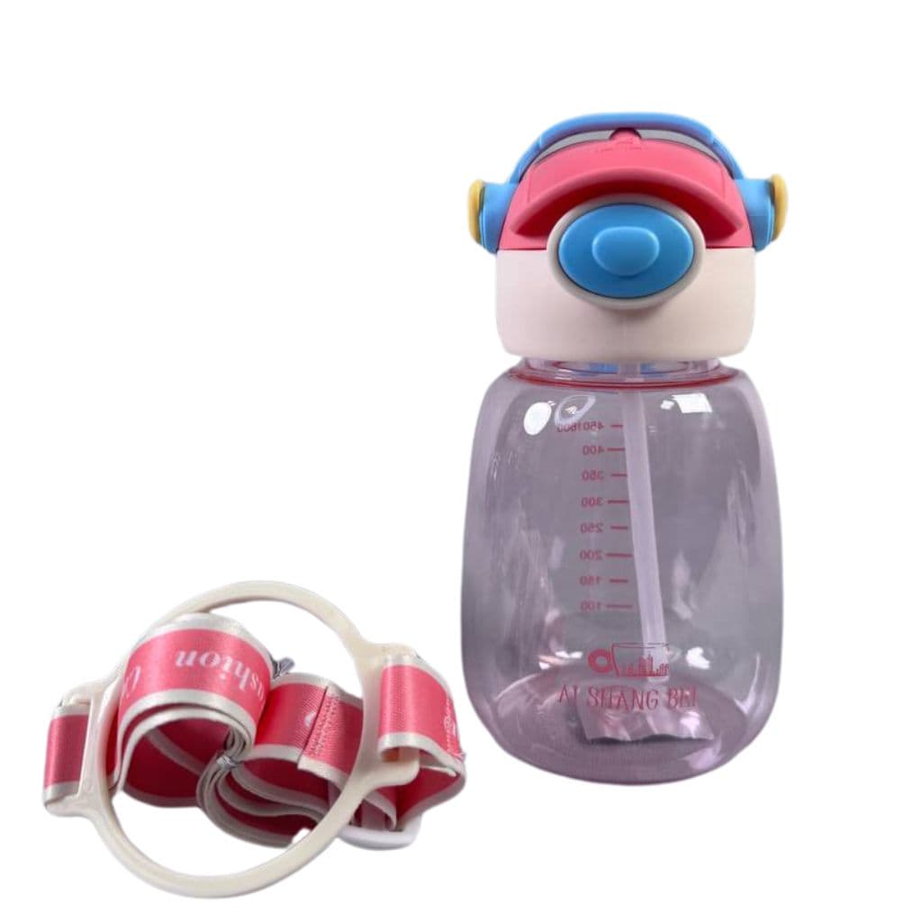 قمقمه فانتزی کودک مدل کلاه دار گنجایش 600ml کد 9123 — تصویر ۵