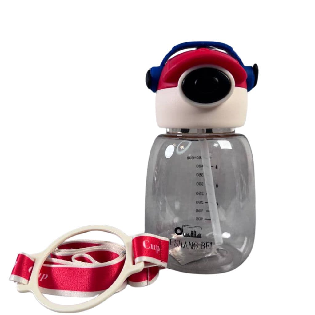 قمقمه فانتزی کودک مدل کلاه دار گنجایش 600ml کد 9123 — تصویر ۶