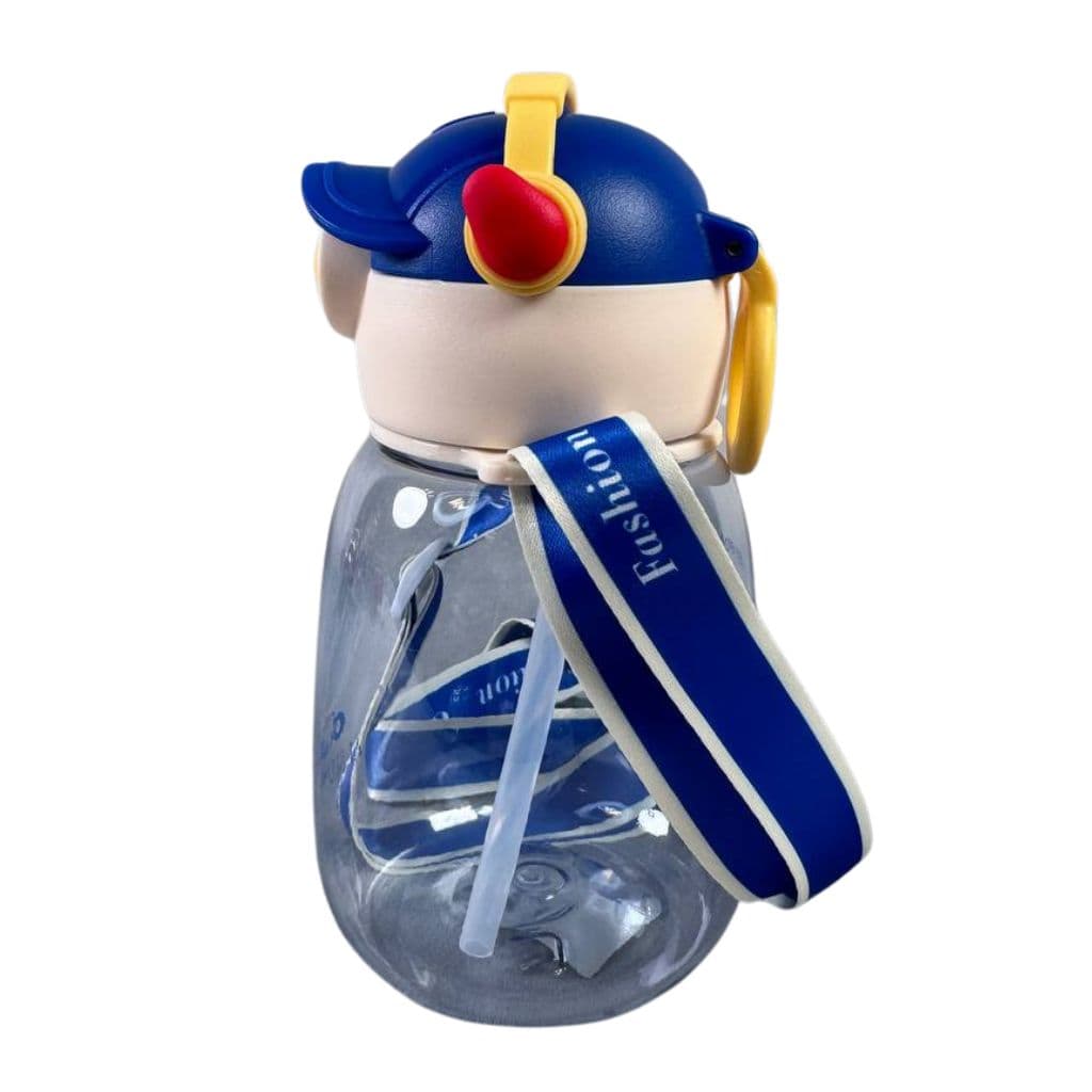 قمقمه فانتزی کودک مدل کلاه دار گنجایش 600ml کد 9123 — تصویر ۲