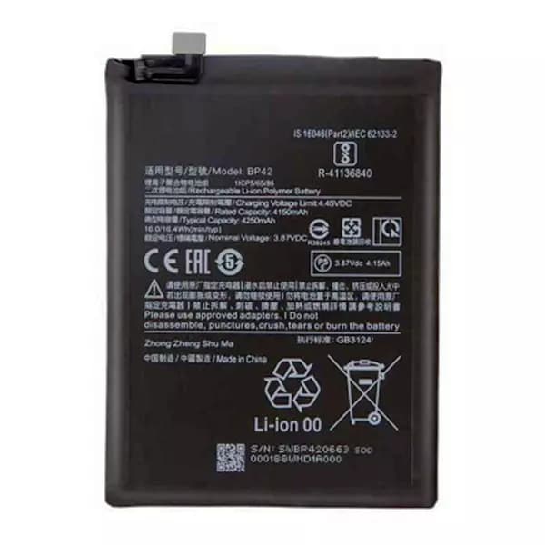 باتری اورجینال گوشی شیائومی Mi 11 lite مدل BP42