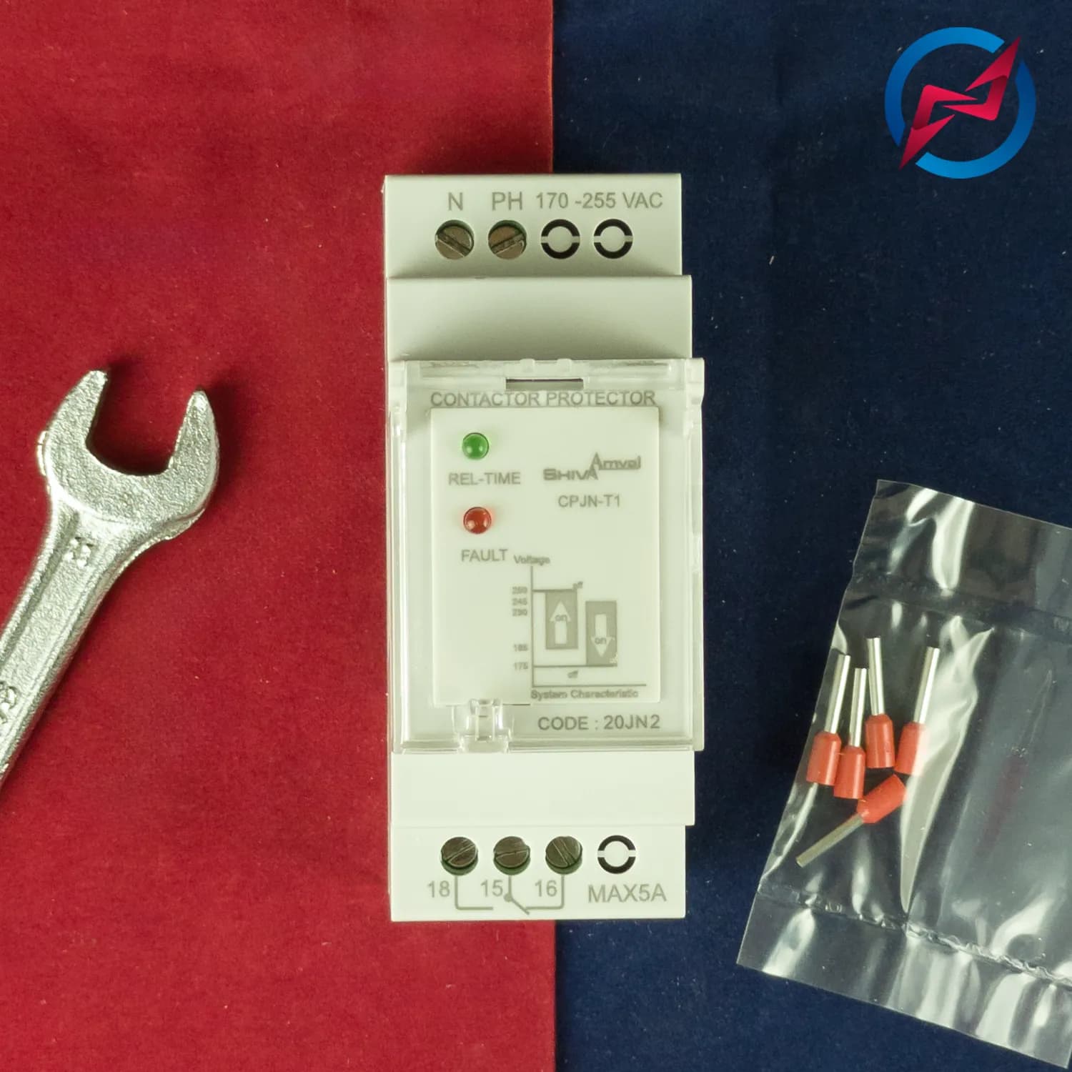 محافظ کنتاکتور سری N شیوا امواج CPJN-T1 — تصویر ۴
