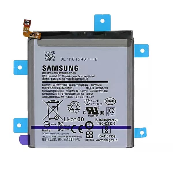 باتری اورجینال گوشی سامسونگ Galaxy S21 Ultra مدل EB-BG998ABY