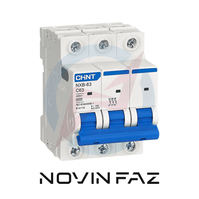 مینیاتوری سه پل C-50A-6kA CHiNT