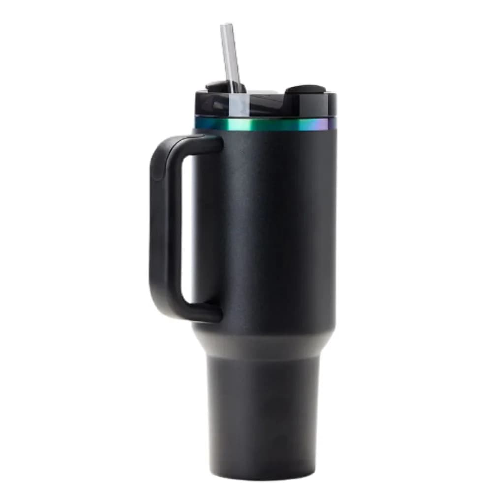 ماگ استنلی اورجینال طرح نئونی مینیمال گنجایش 1.18L کد m083 — تصویر ۵