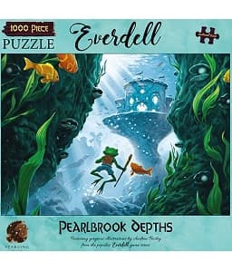 Jigsaw Puzzle: Everdell – Pearl Brook Depths 1000 Pieces