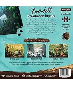 Jigsaw Puzzle: Everdell – Pearl Brook Depths 1000 Pieces — تصویر ۲