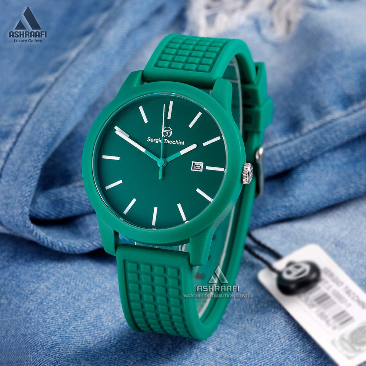 ساعت سرجیو تاچینی سبز Sergio Tacchini ST.5.10002-1 — تصویر ۲