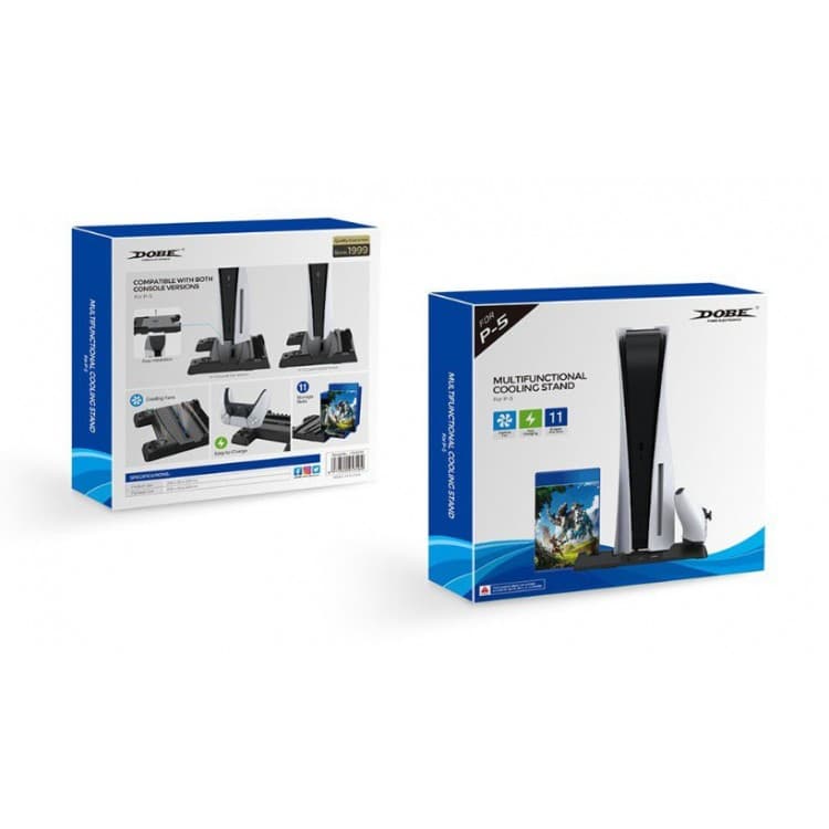 پایه خنک کننده و شارژر دابی مدل TP5-0593 Multifunctional Cooling Stand مخصوص پلی استیشن 5 — تصویر ۳