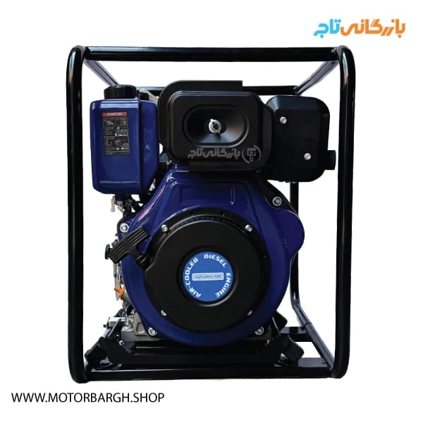موتور پمپ آب دیزلی 4 اینچ هندلی آگرو مدل AD100-30 — تصویر ۲