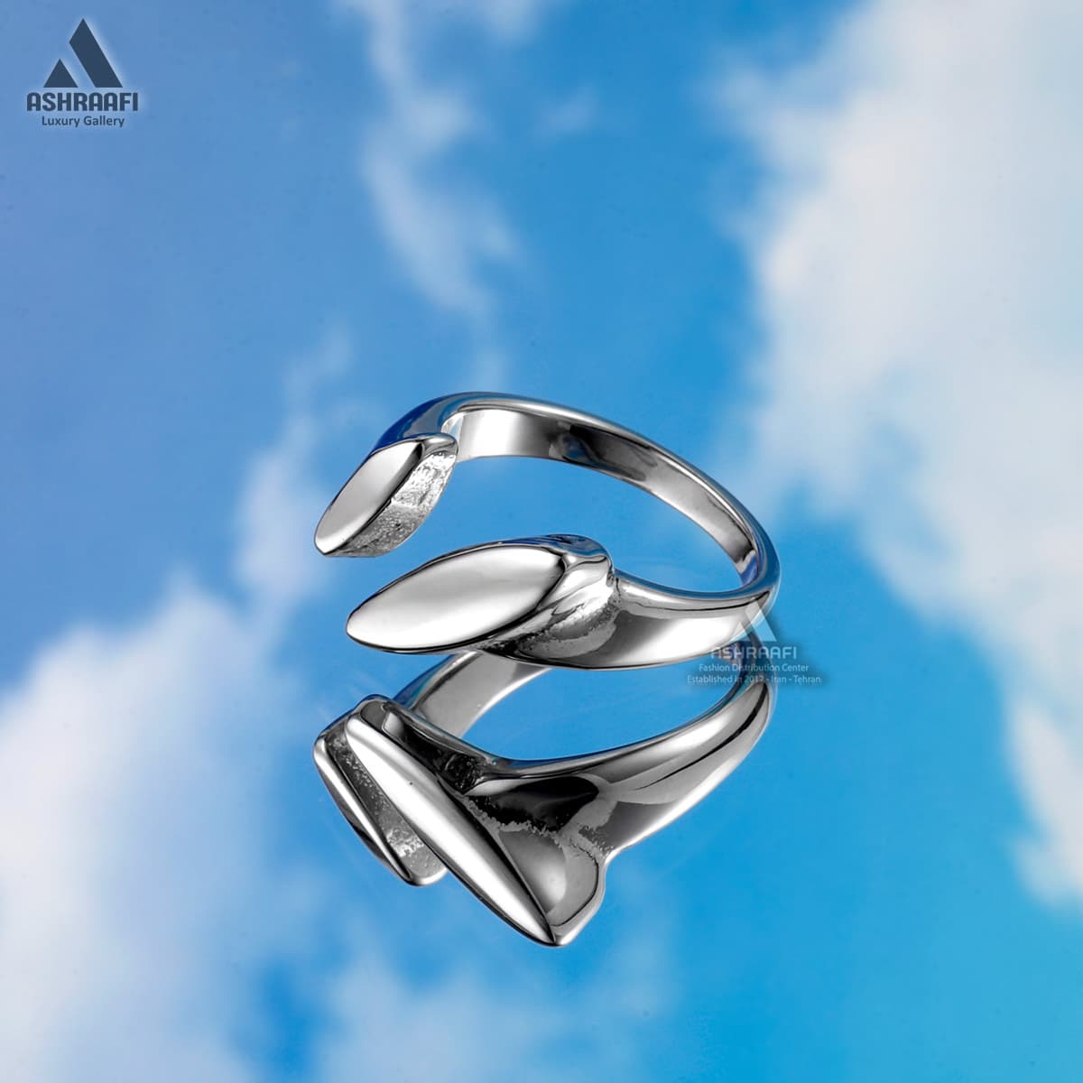 انگشتر زنانه مینیمال Women Ring S09 — تصویر ۲