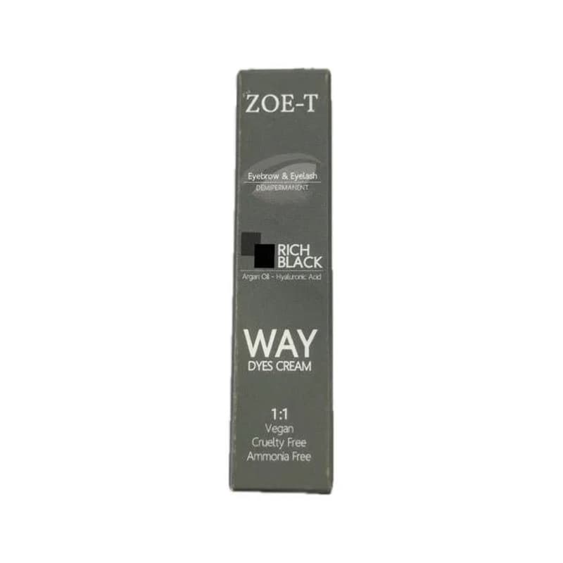 رنگ مژه و ابرو زو تی Zoe-t – فاقد آمونیاک، با ماندگاری بالا