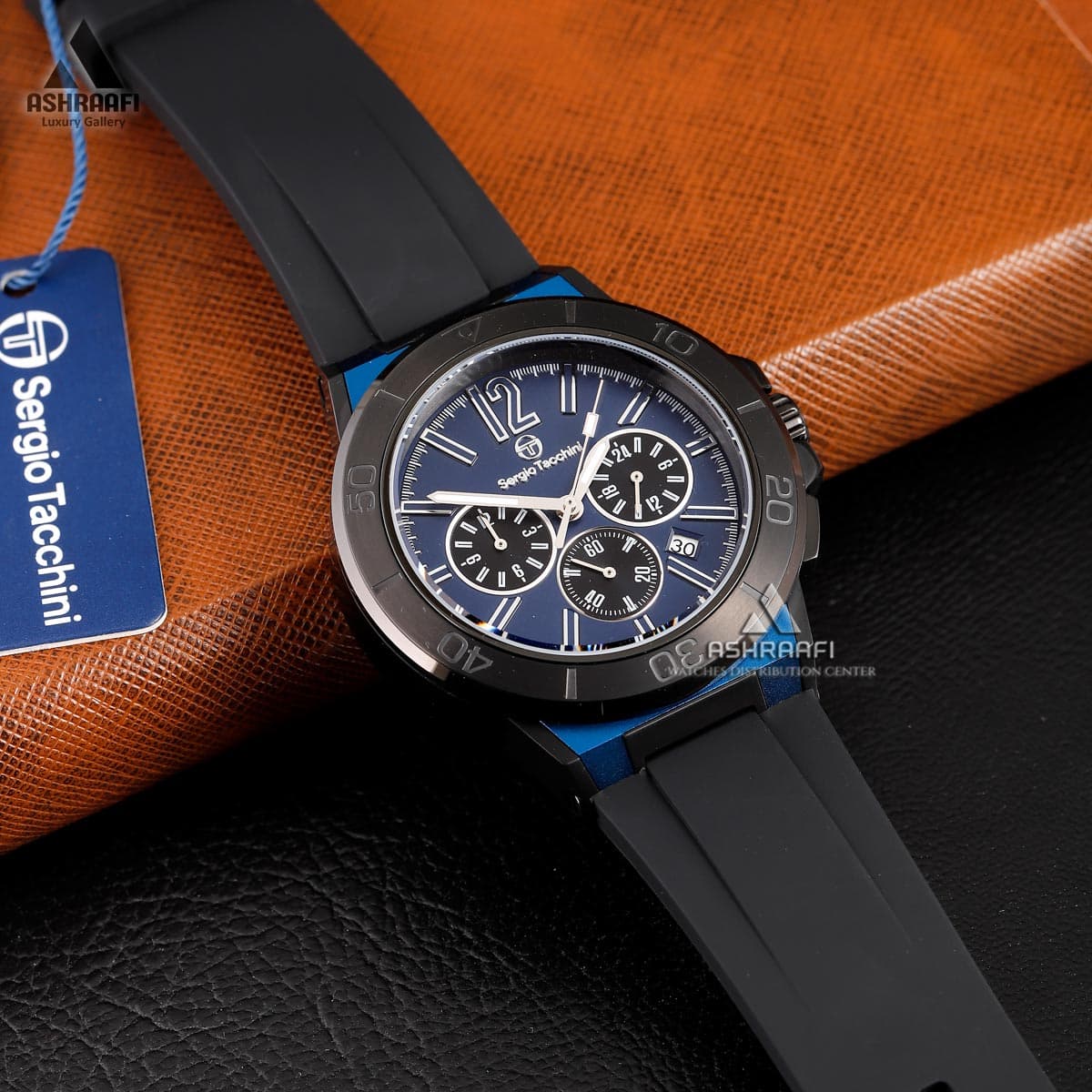 ساعت سرجیو تاچینی سورمه‌ای Sergio Tacchini ST.1.10458-3 — تصویر ۳