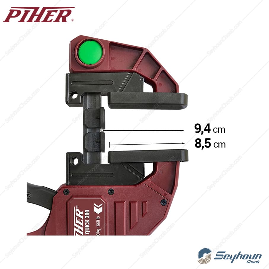 پیچ دستی90×9.5 سانتی متر پیهر مدل PIHER 52695 — تصویر ۳