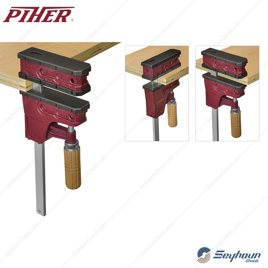 پیچ دستی80×8 سانتی متر پیهر مدل PIHER 02680 — تصویر ۳