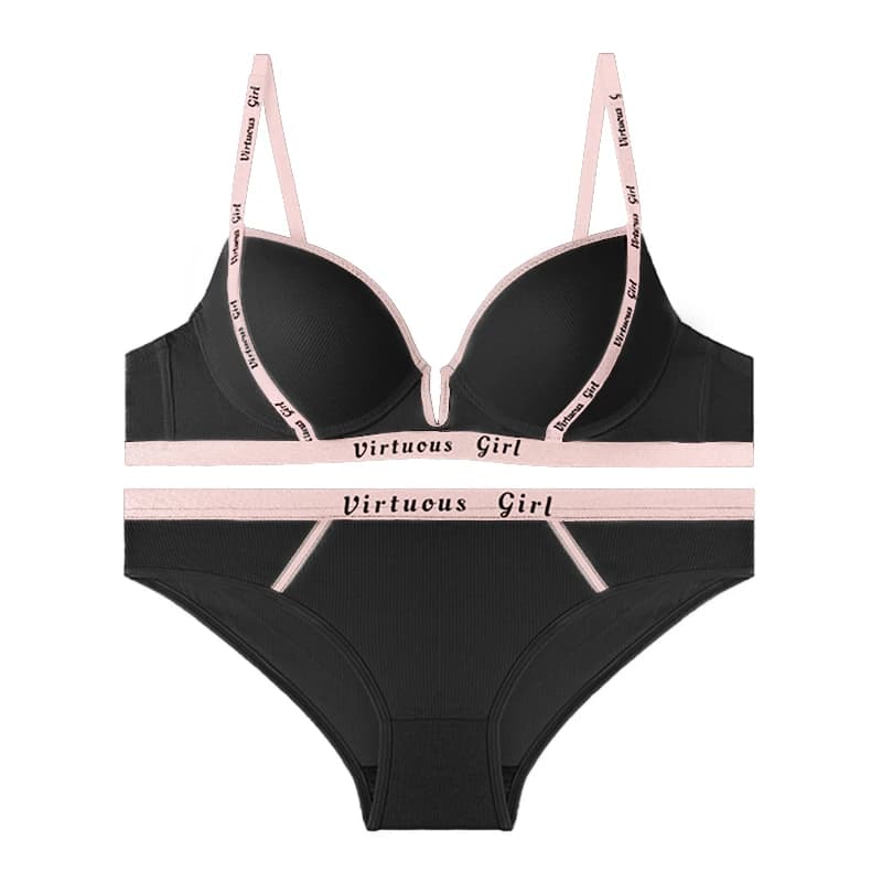 ست شورت و سوتین اسفنجی فنردار کش اسپرت VIRTUOUS GIRL