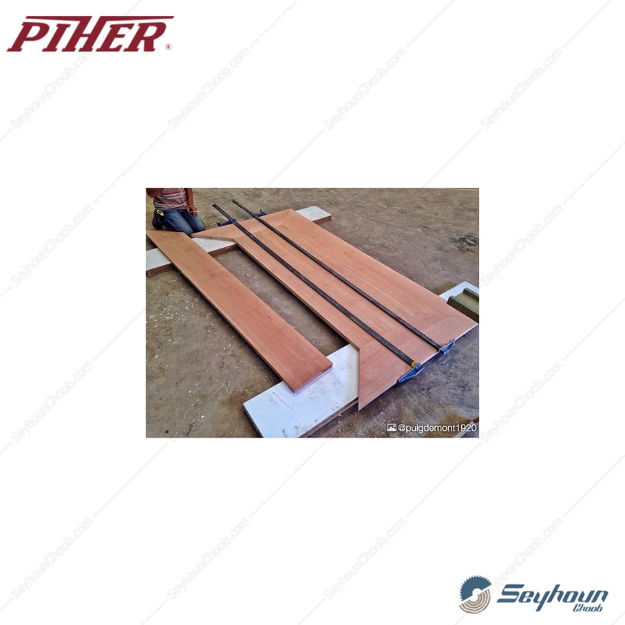پیچ دستی 60×15 سانتی متر پیهر مدل PIHER 05060 — تصویر ۶