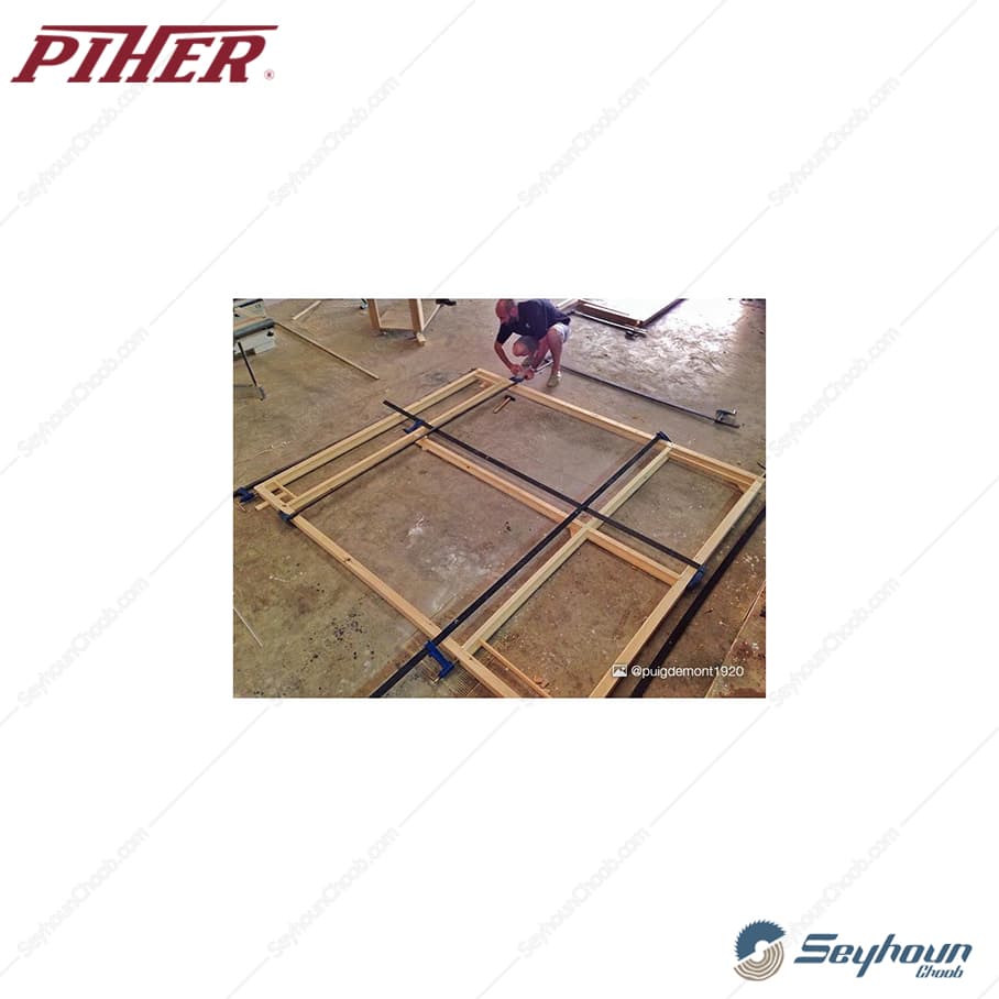 پیچ دستی 60×15 سانتی متر پیهر مدل PIHER 05060 — تصویر ۵