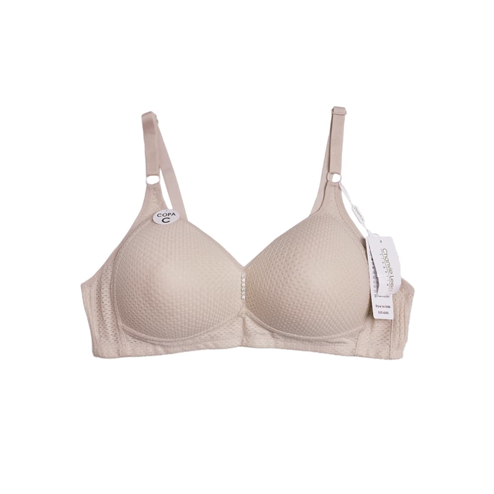 سوتین اسفنجی سوزنی بدون فنر برند Chanvie Leen چانوی لین کاپ C — تصویر ۵