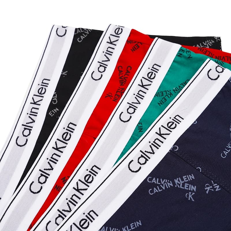 شورت مردانه نیم پا کش اسپرت تمام چاپ Calvin klein — تصویر ۵