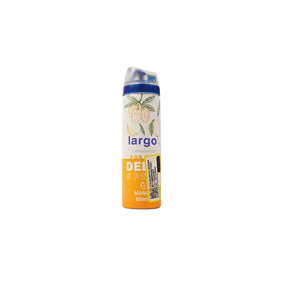 اسپری تاخیری لارگو largo رایحه انبه – حجم 65 میلی لیتر